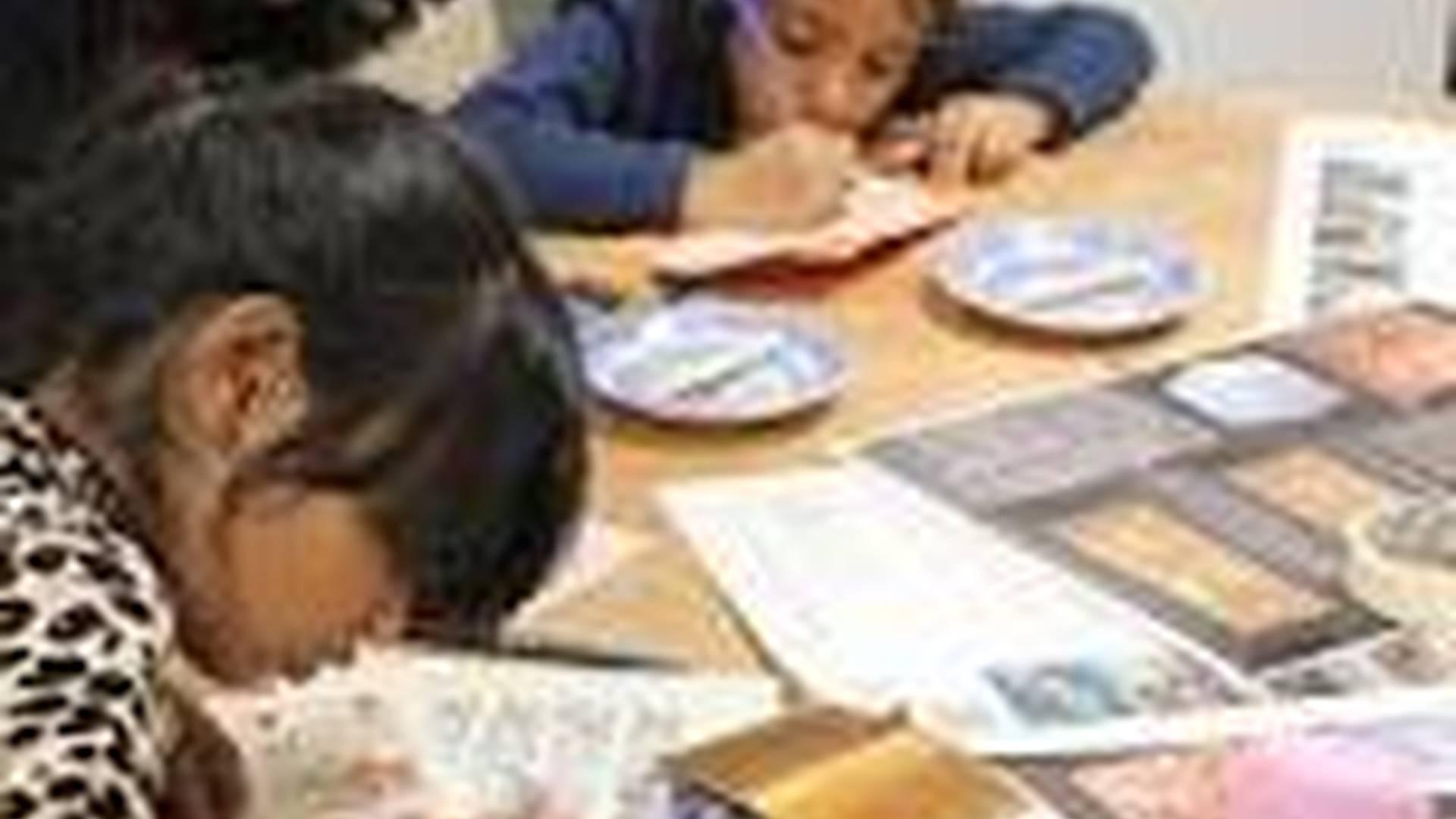 Summer Holiday Family Activity: The Glasgow Style for Kids - Make an Embossed Copper Badge photo