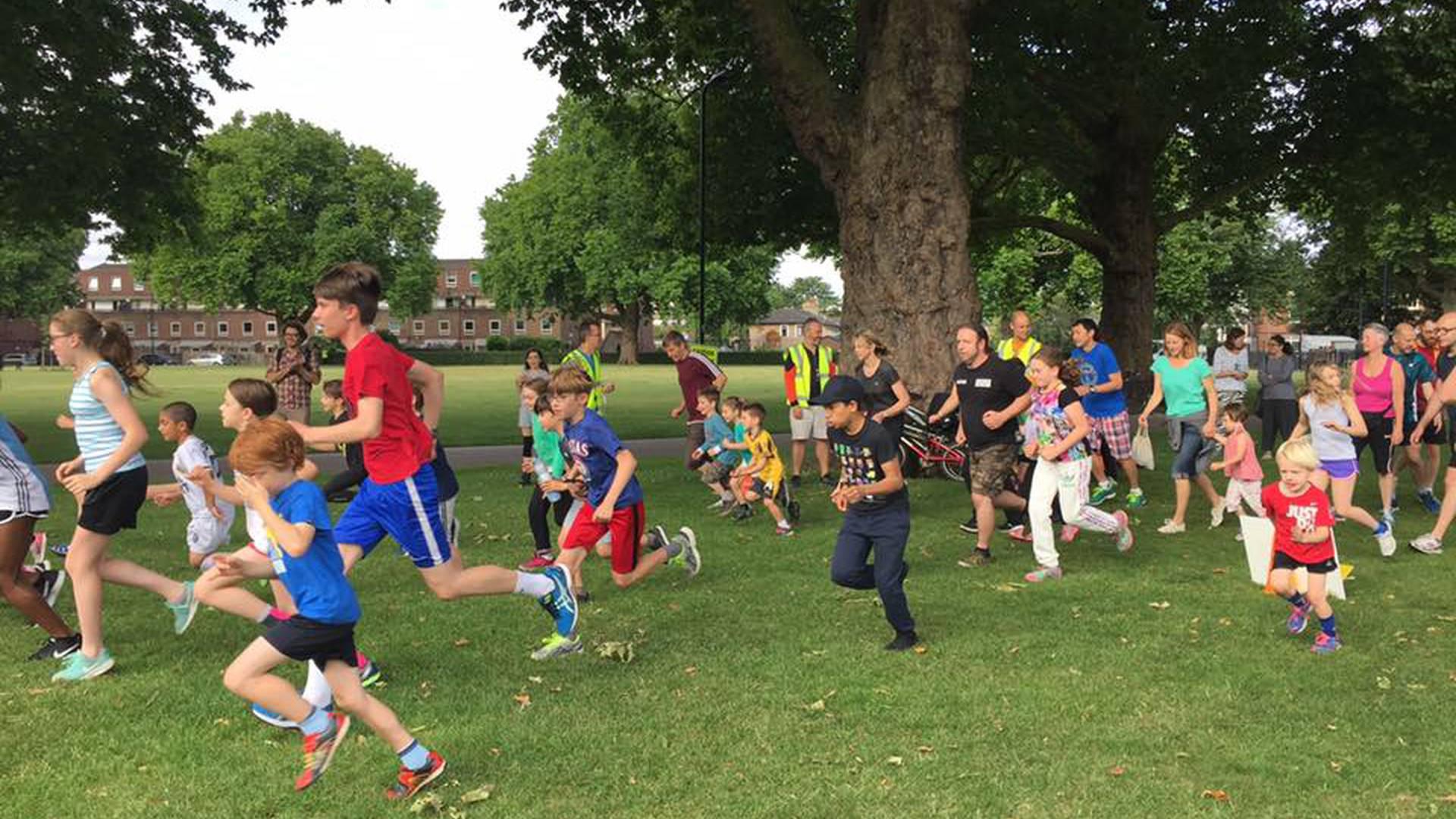 London Fields junior parkrun photo