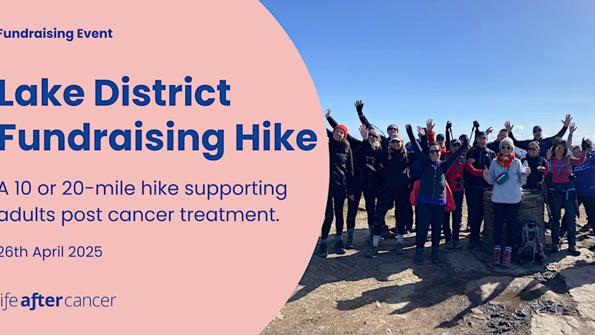 Life after Cancer Lake District Fundraising Hike 2025 photo