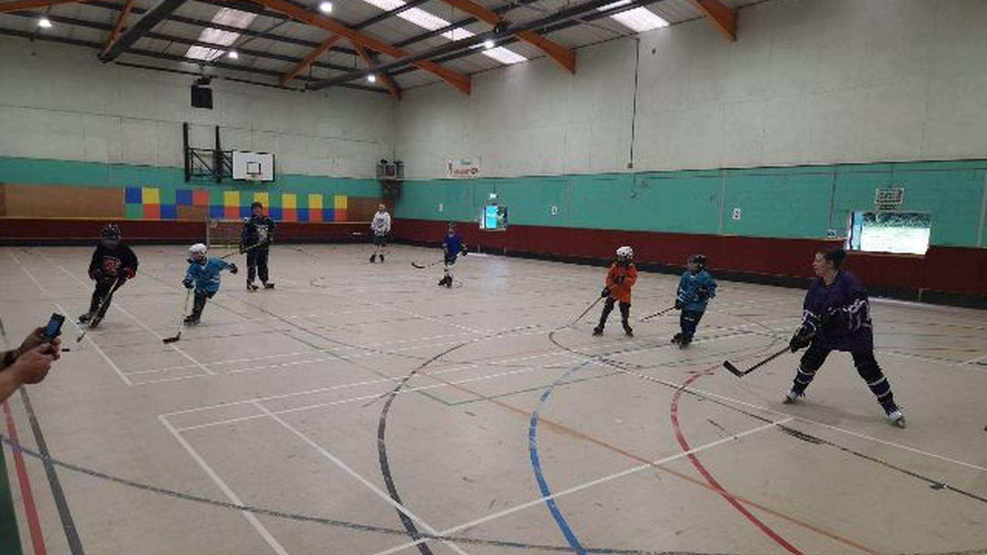Monday Lion Cub Inline Hockey Training photo