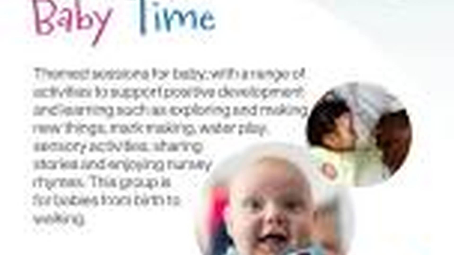 Family Hub Baby Time east wing photo