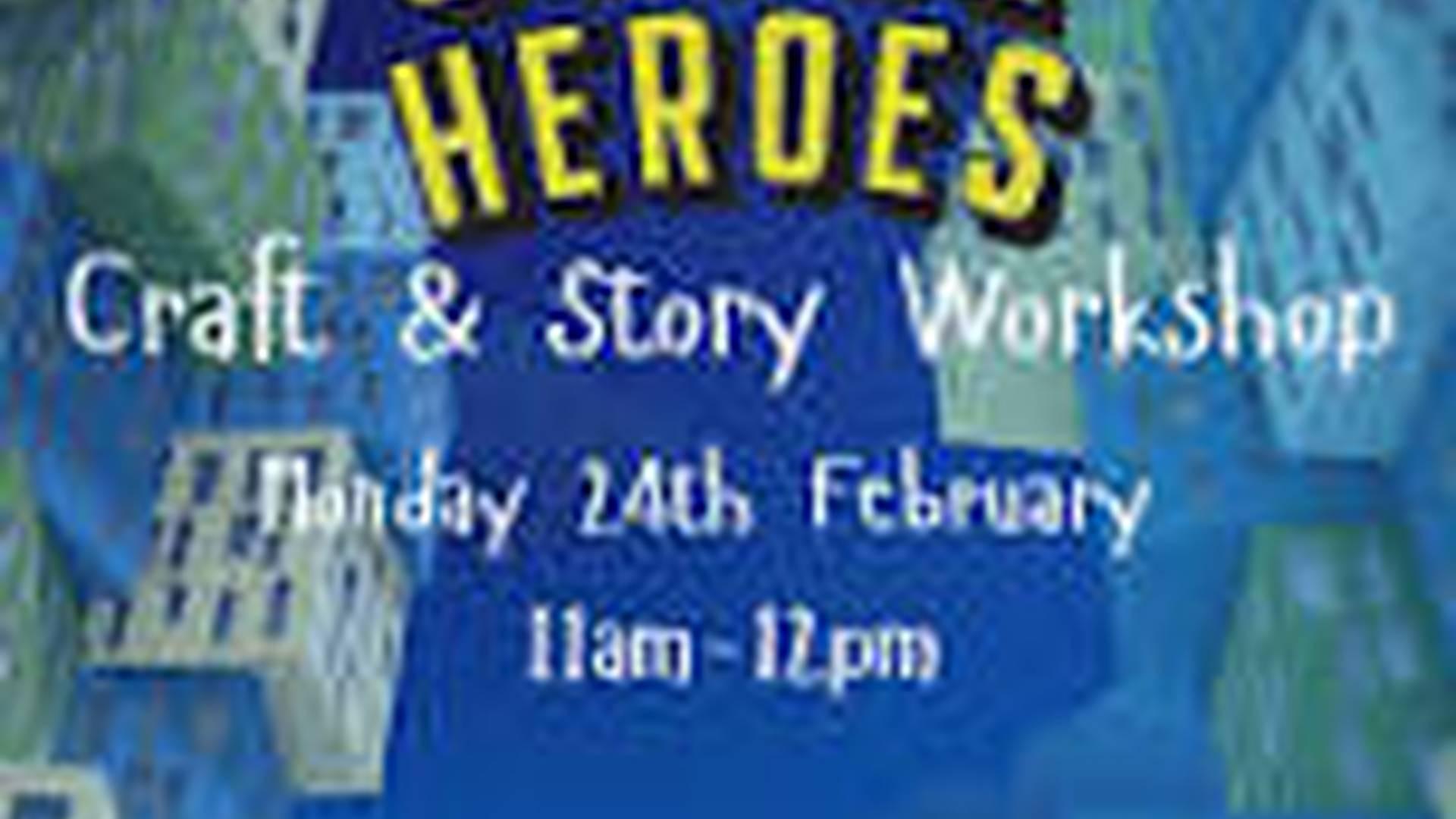HALF-TERM CHILDREN'S EVENT: Superheroes Craft & Story Workshop photo