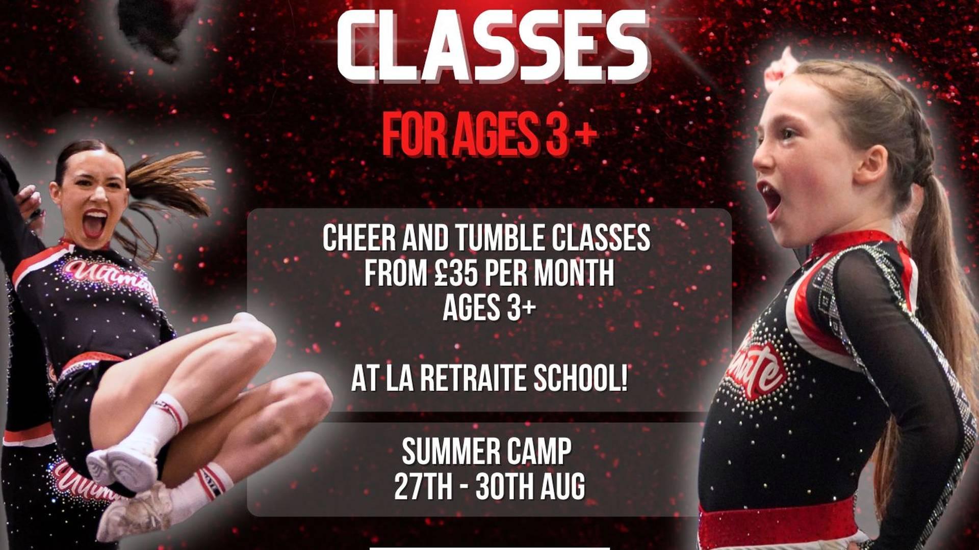 Cheerleading Classes for 7-17 Year Olds! photo