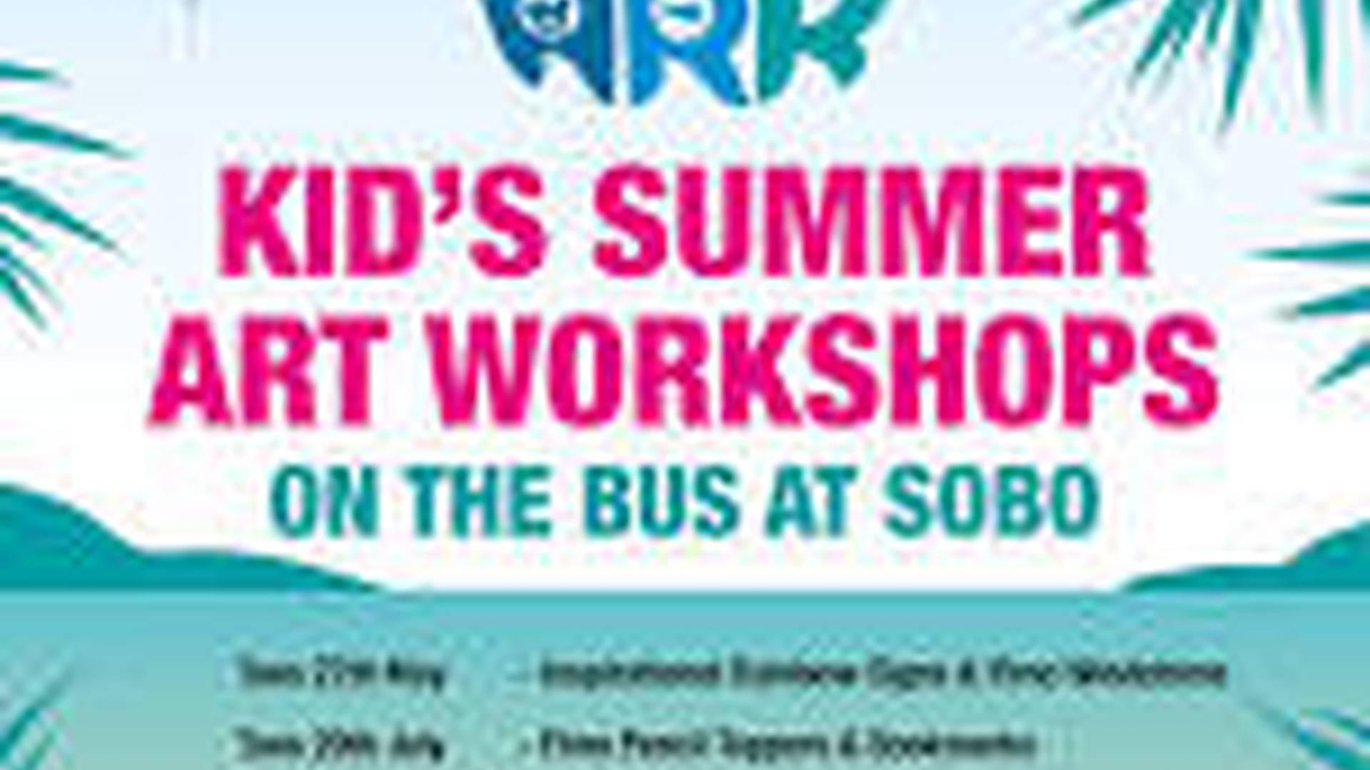 Kids Art Workshops on the Bus at SOBO  photo