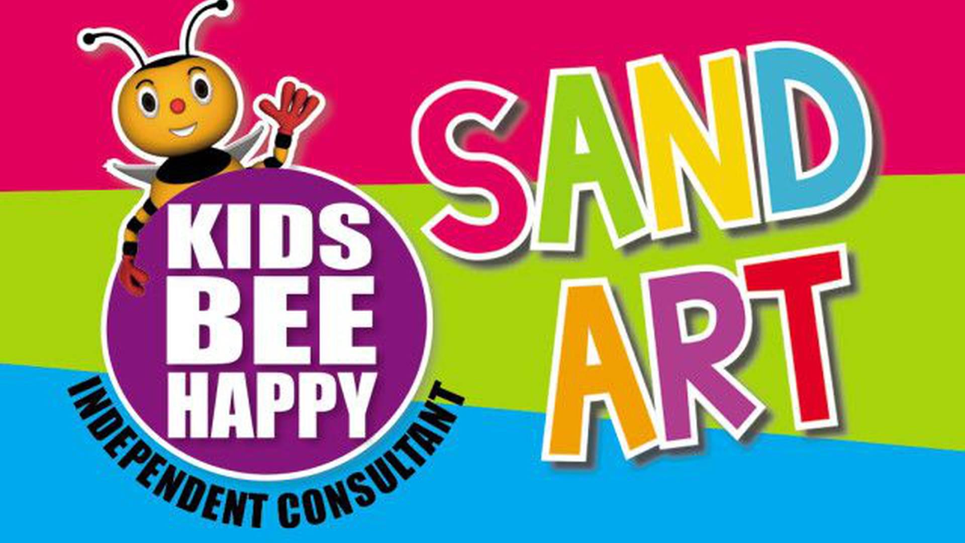 Kids Bee Happy Sand Art with Gemma photo