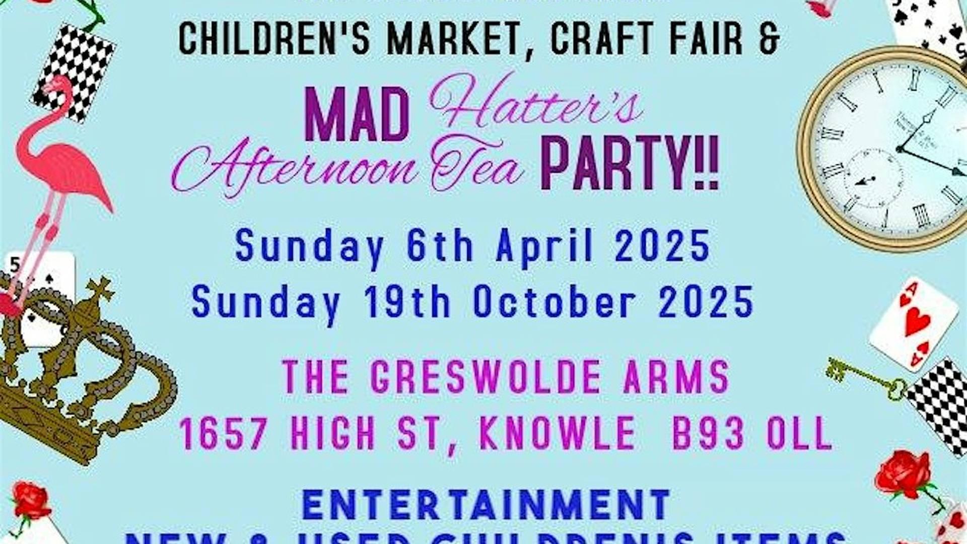 Children's Market | Craft Fair | Mad Hatter's Tea Party | Solihull photo