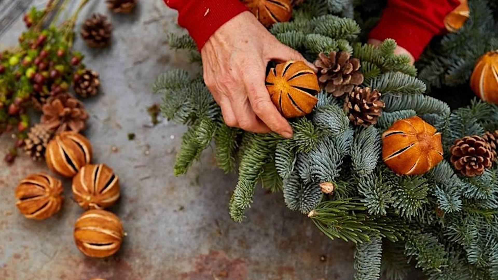 Festive Wreath Making photo
