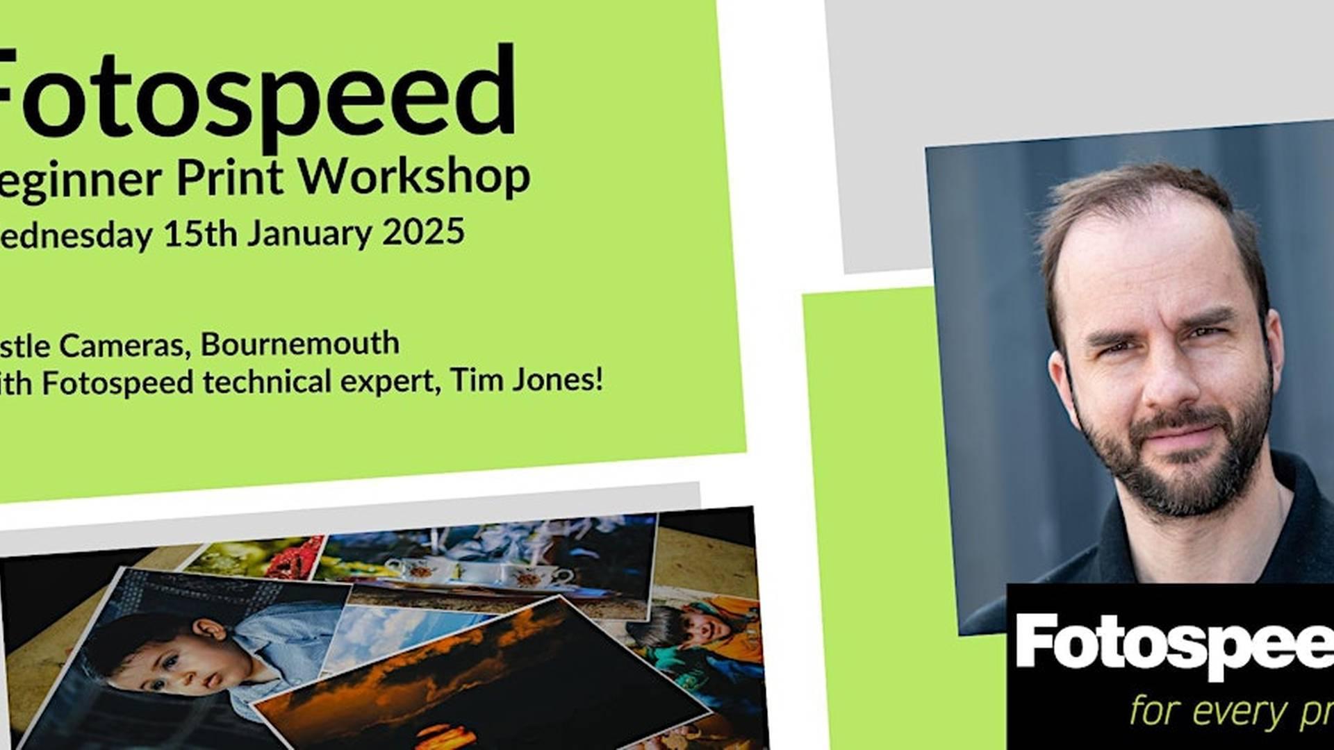 Printing Workshop with Fotospeed for Beginners photo