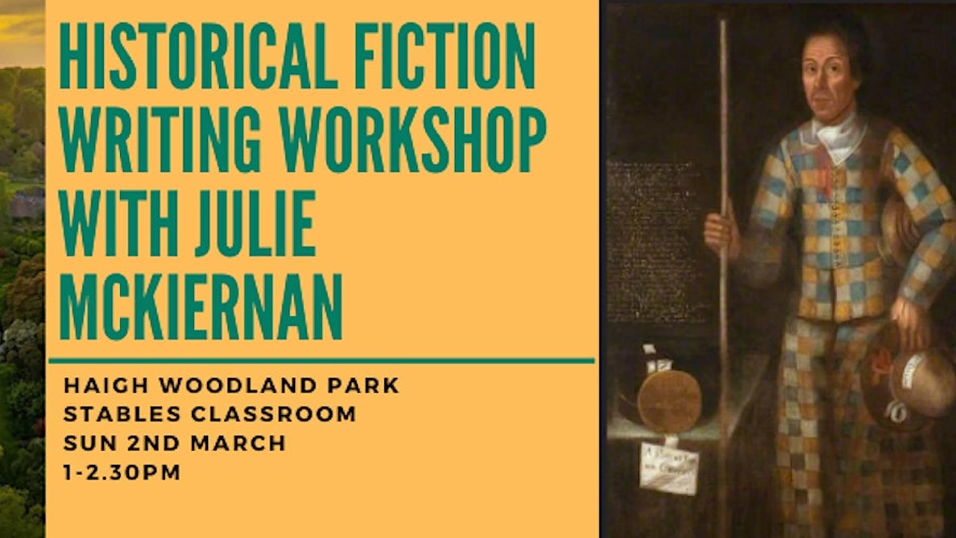 Historical Fiction Writing Workshop with Julie McKiernan photo