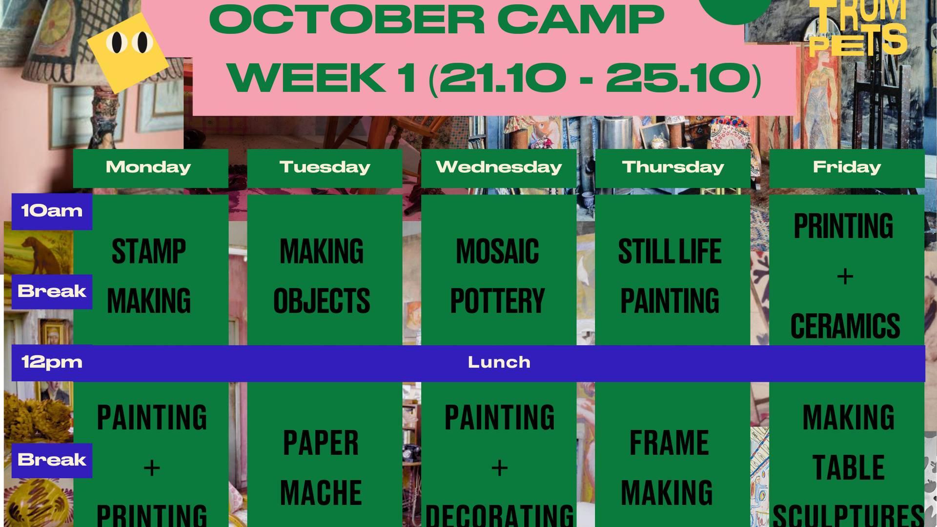 October Art Camp photo