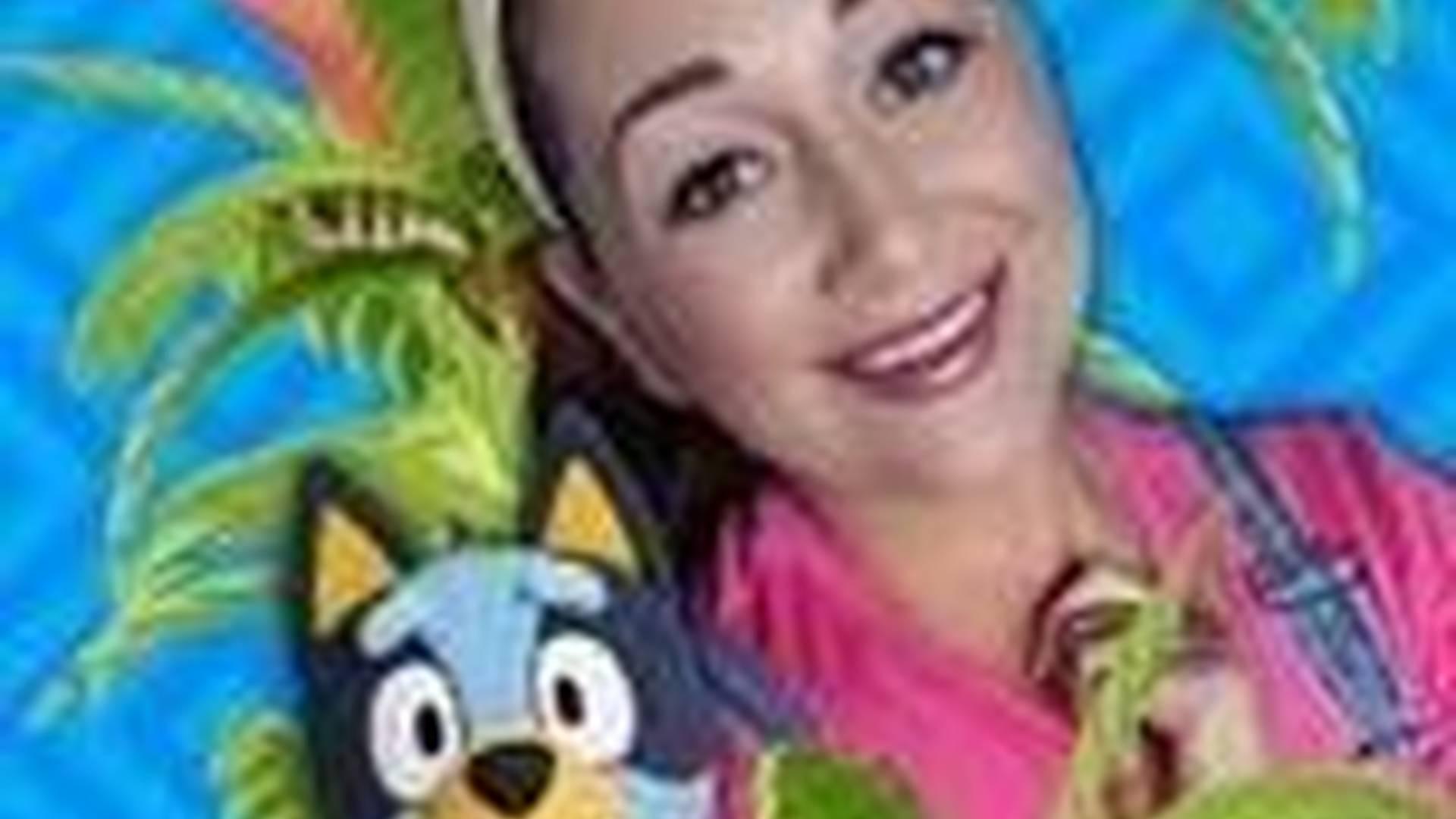 Miss Rachel & Bluey photo