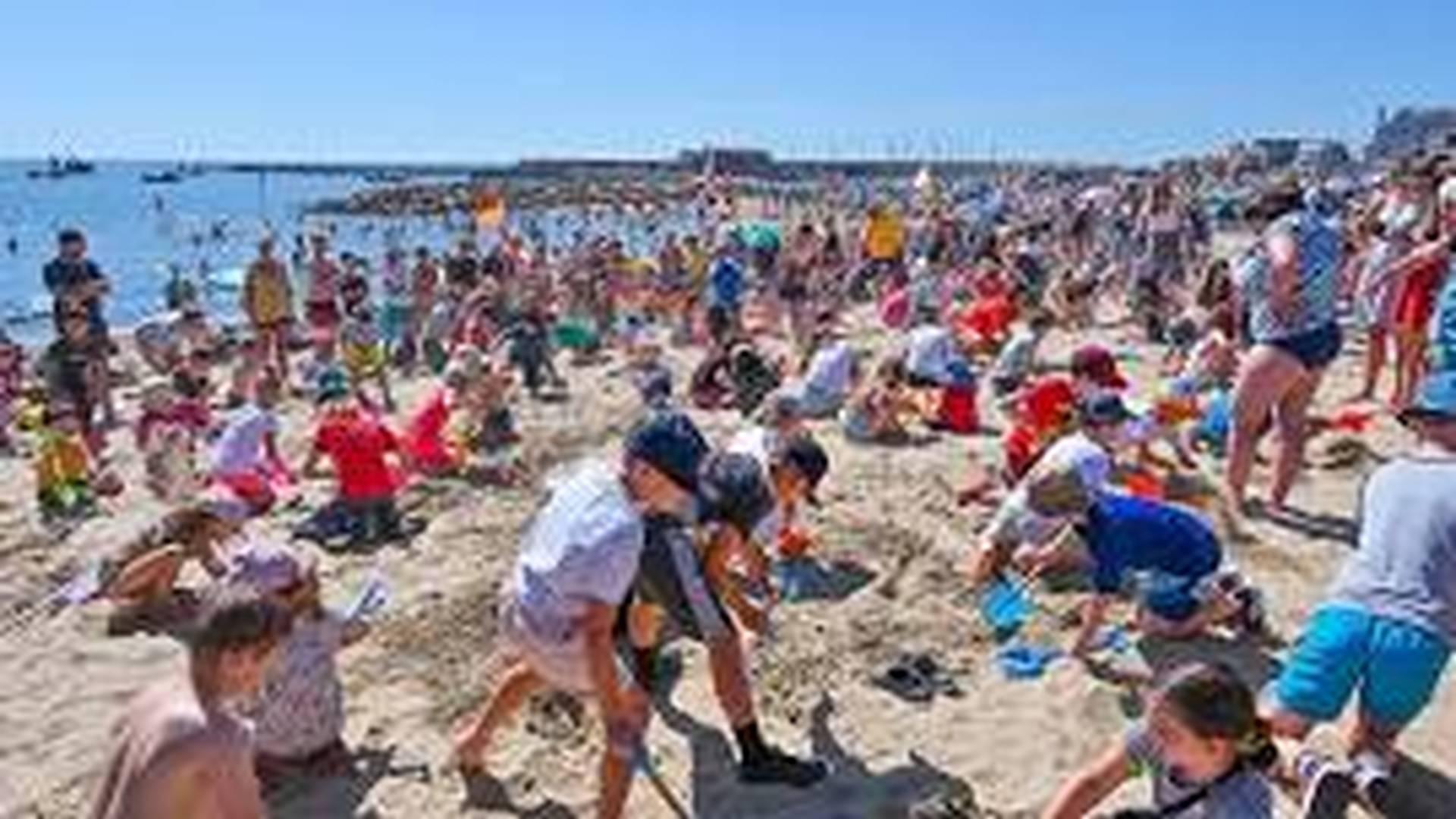 Children's Beach Treasure Hunt - Lyme Regis Carnival Week photo