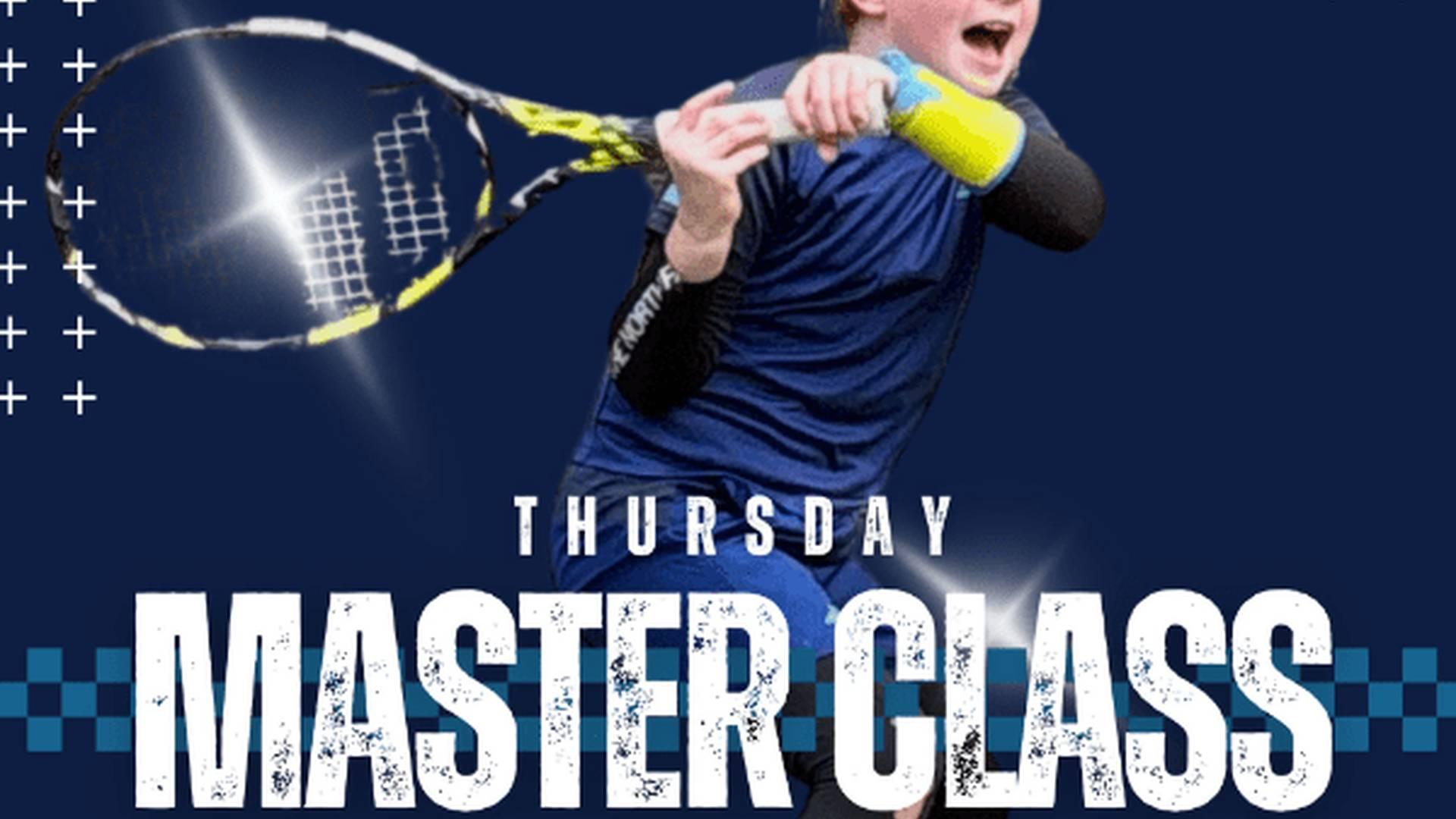 DPS Tennis Academy Spring/Summer Term - Masterclass- Thursday 3-3:45pm - 18 weeks photo