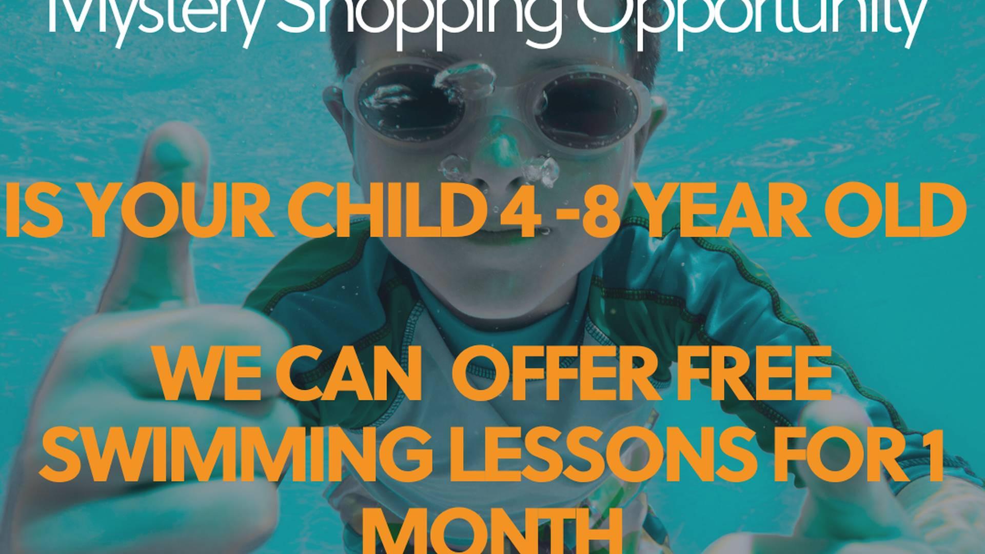 Opportunity for Free Swimming Lessons photo