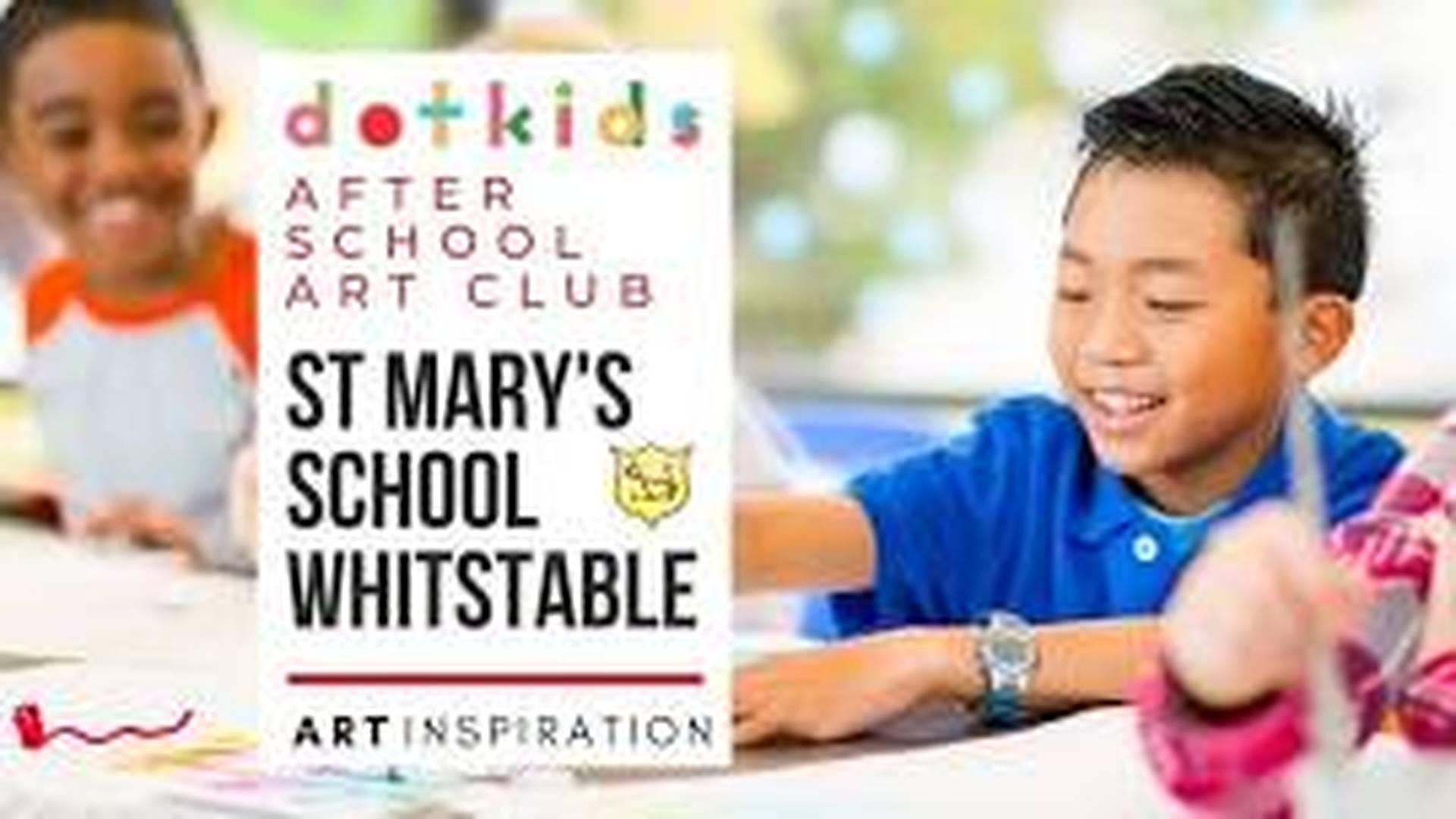 Dot Kids Art Club At St Mary's Primary School, Whitstable photo