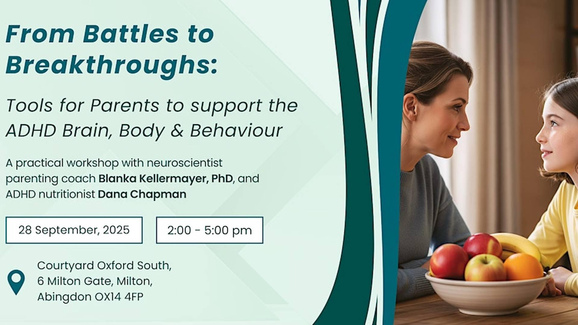 From Battles to Breakthroughs: A Parent’s Guide to Thriving with ADHD photo