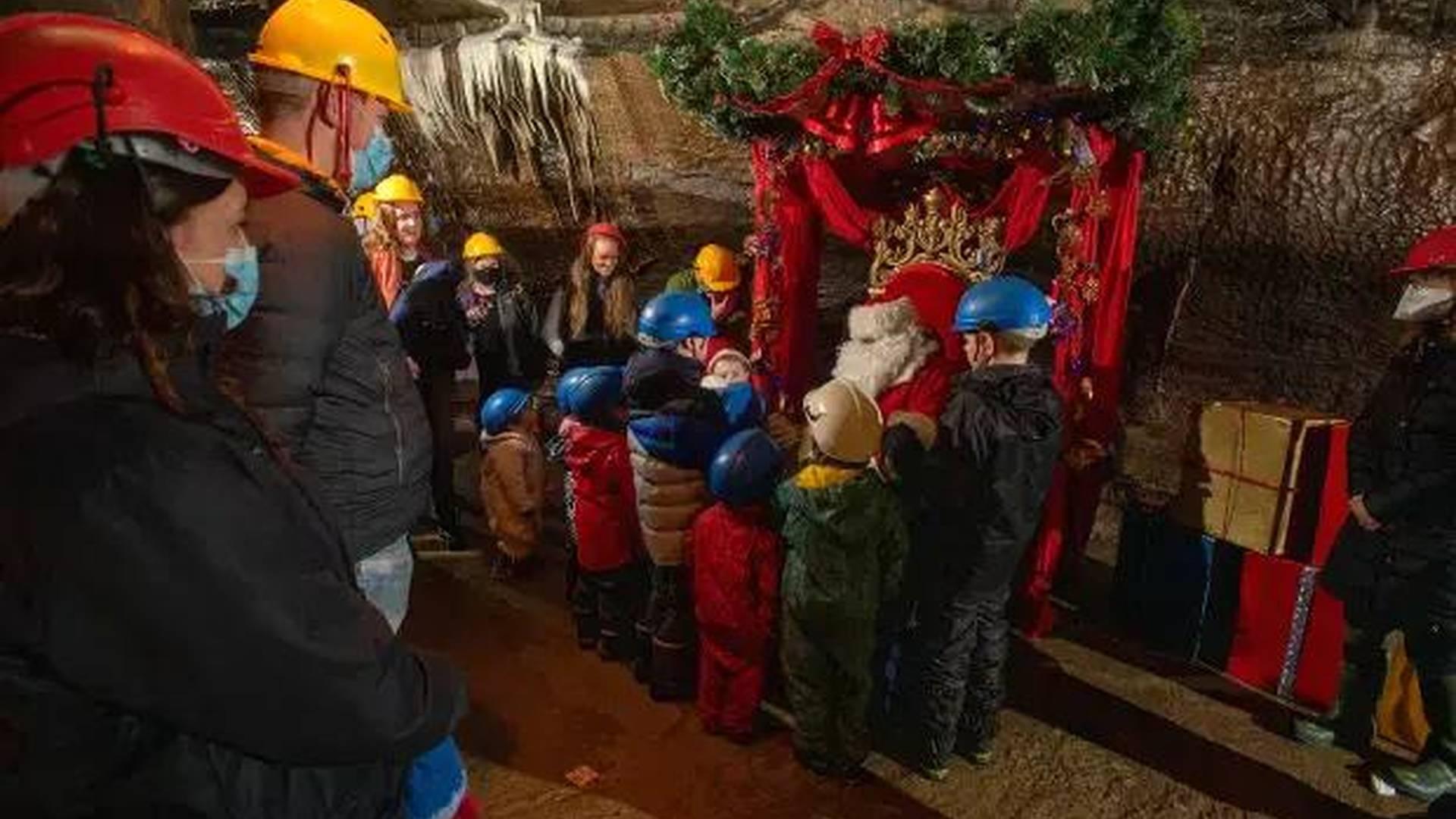 Santa’S Grotto At Ingleborough Cave photo
