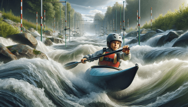 Why Kids Love Slalom Canoeing cover image