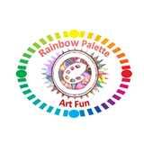 Rainbow Palette Art Fun logo