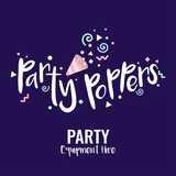 Party Poppers logo