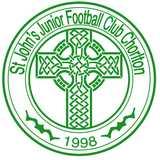 St John's JFC Chorlton logo