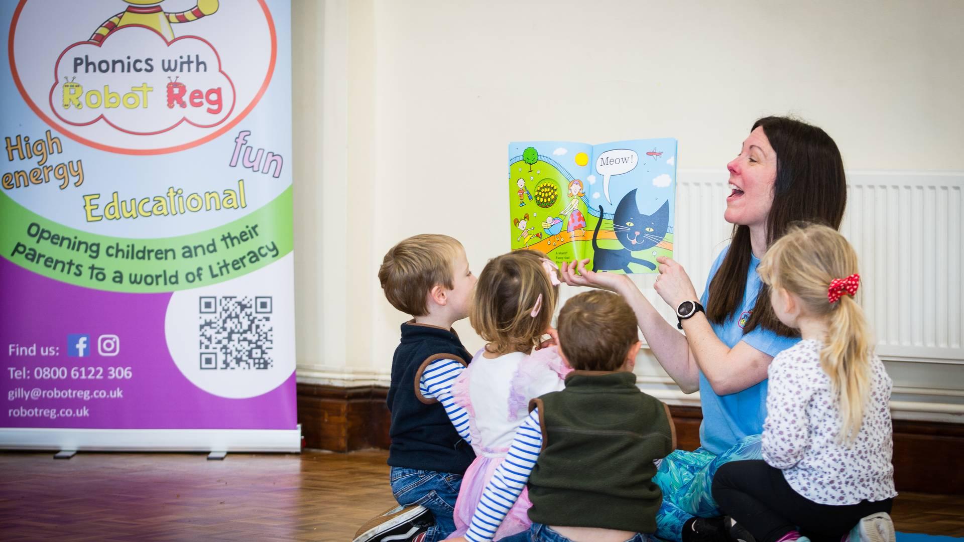Preschool Phonics with Robot Reg Lymm photo