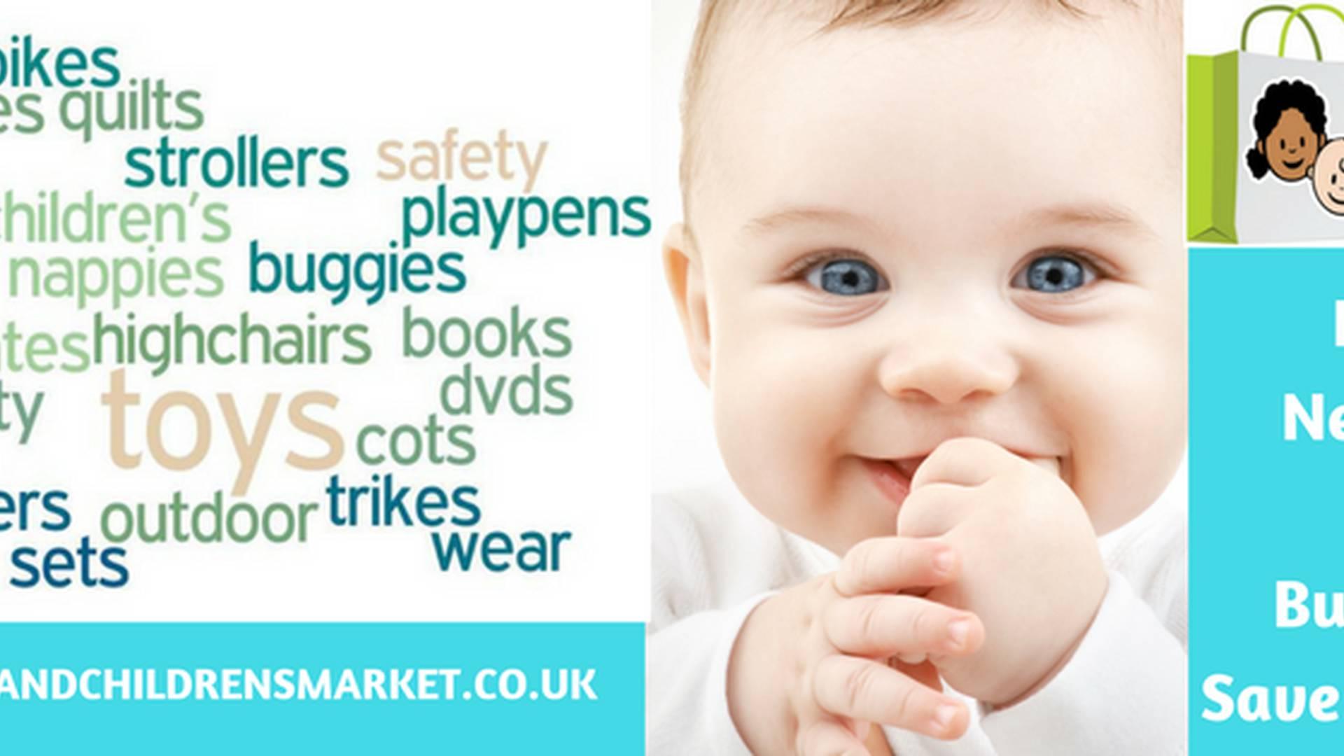 Baby and children's market photo
