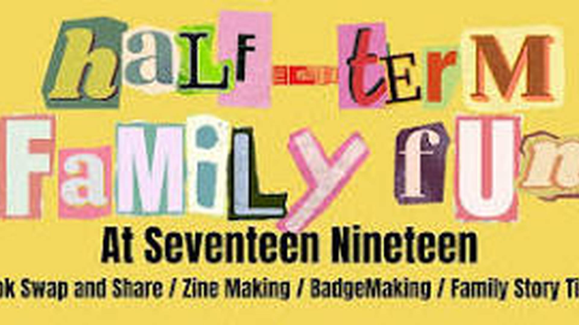 Half-term Family Fun! Book Swap, Zine Making, Badge Making and Story Time photo