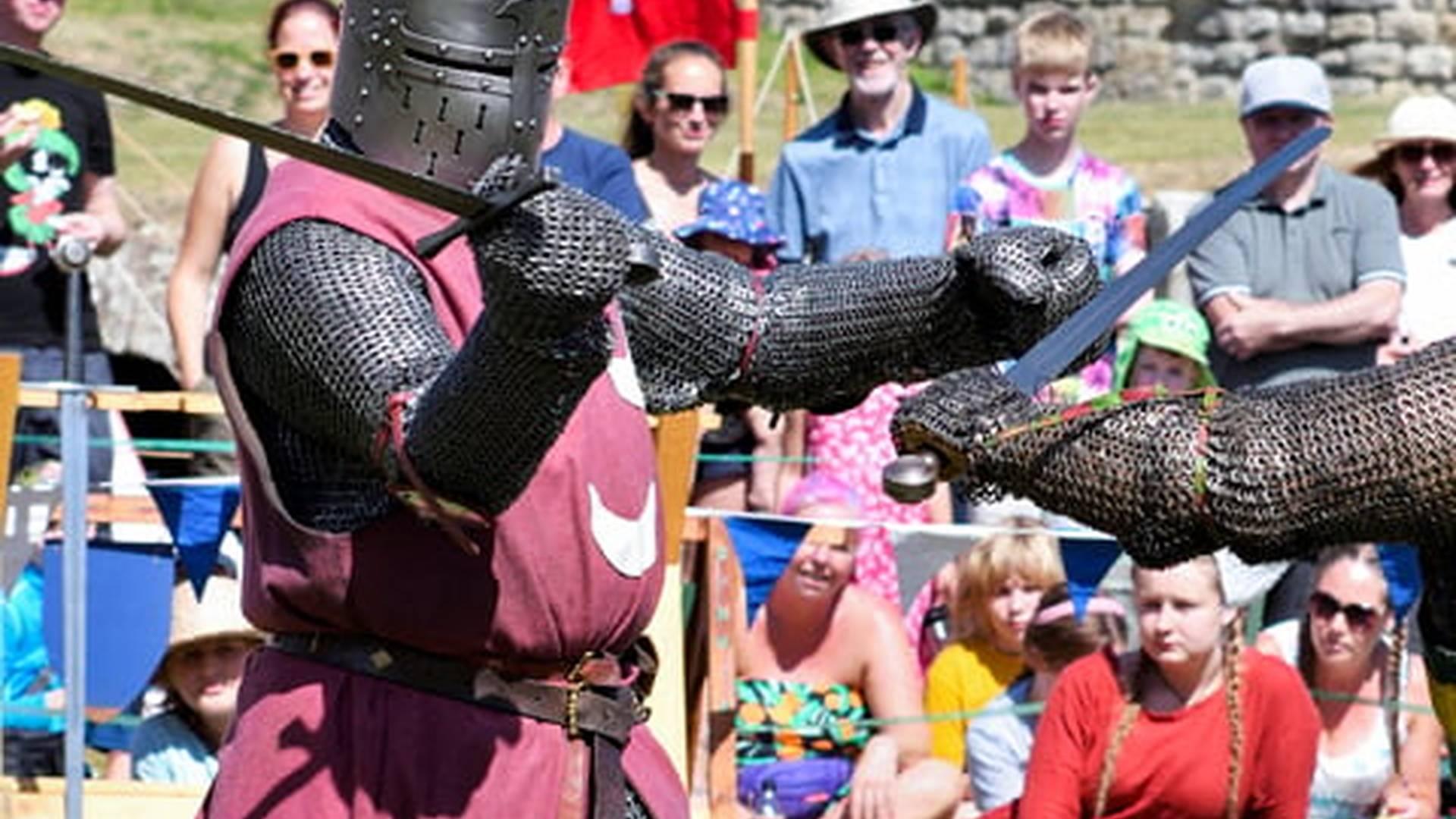 Knights' Tournament At Warkworth Castle photo