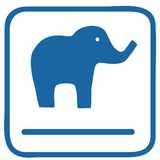 Blue Elephant Theatre logo