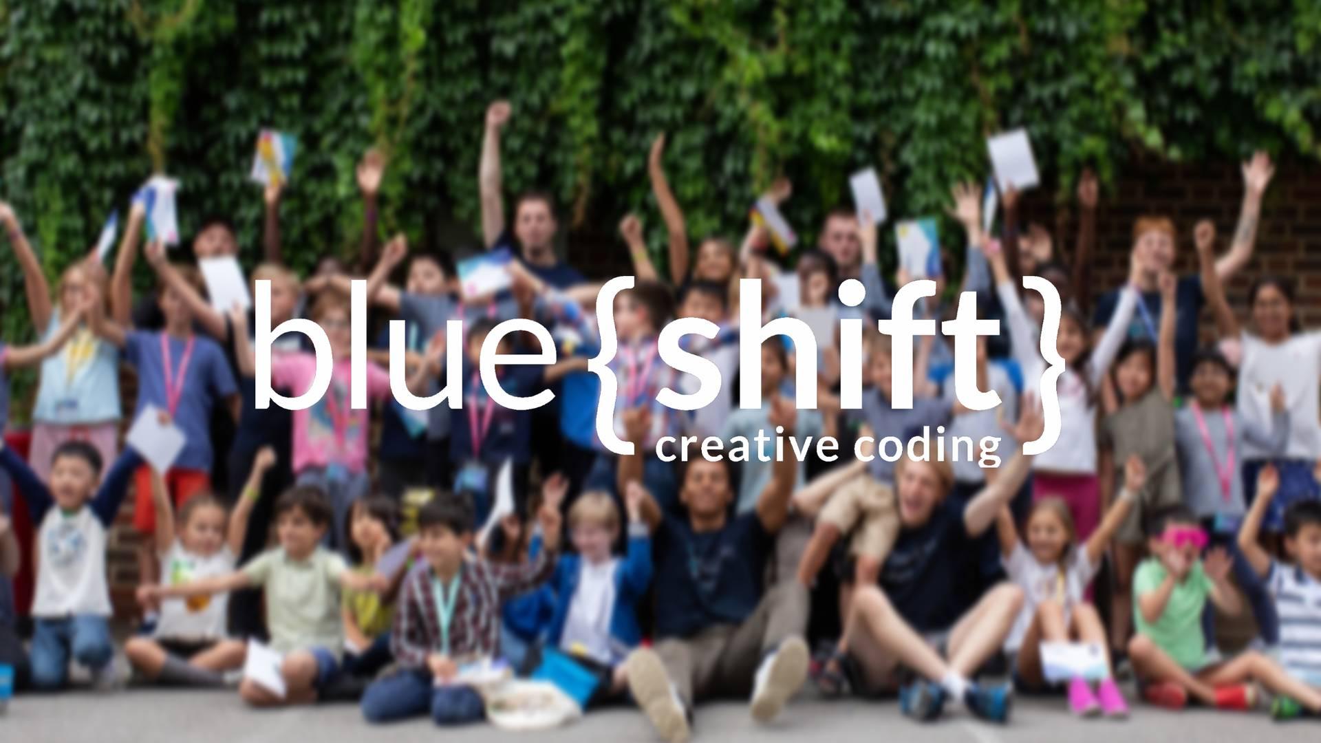 blue{shift} creative coding photo