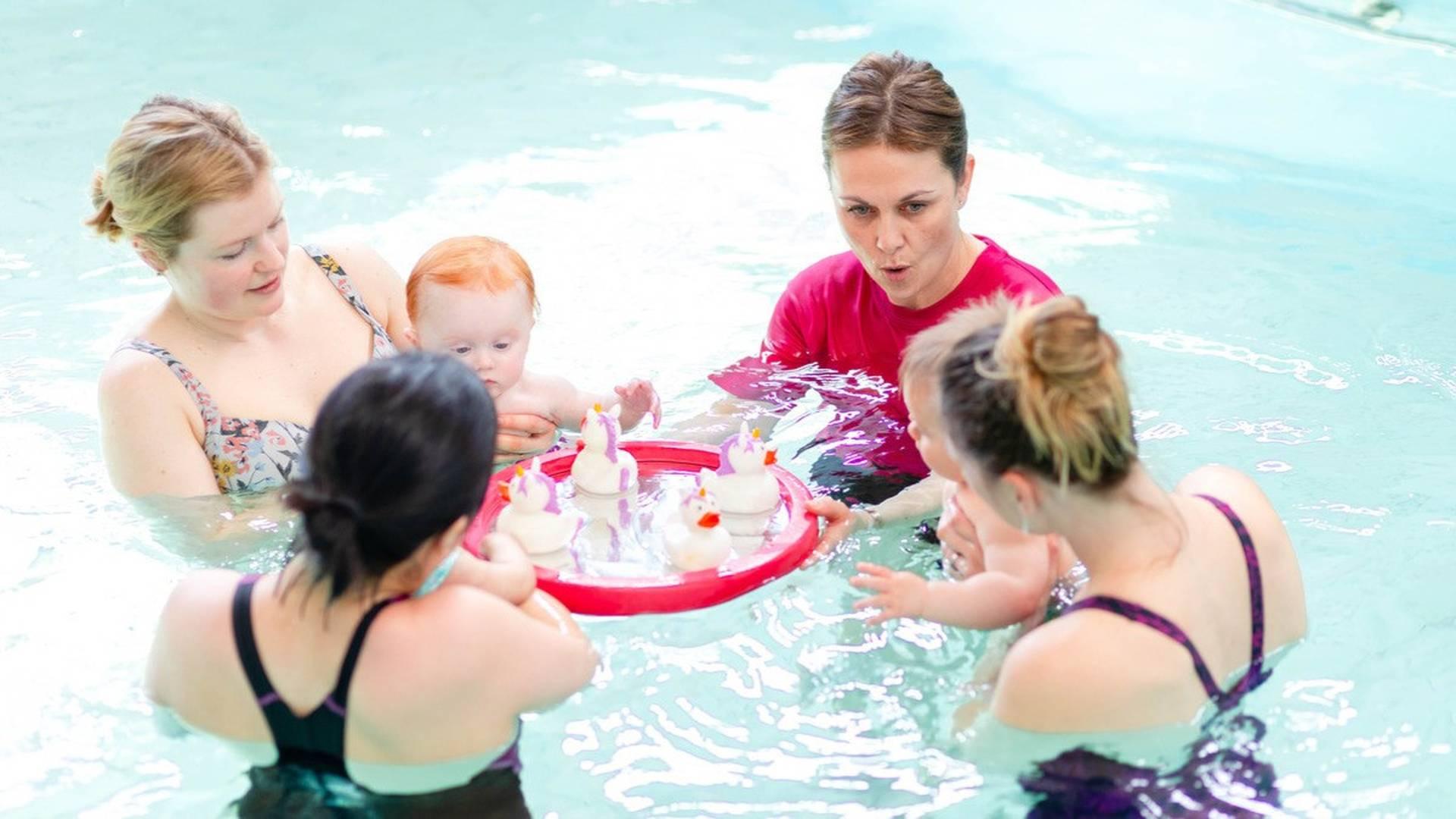 Baby swimming lessons with Baby Squids photo