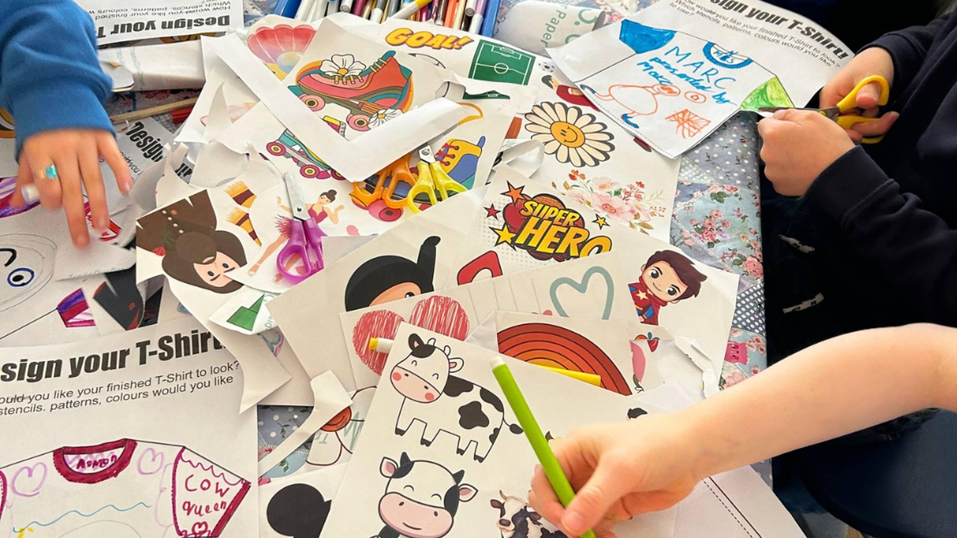 Children’s Summer T-shirt Decorating: For Ages 5+ photo