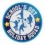 School's Out Holiday Squad logo
