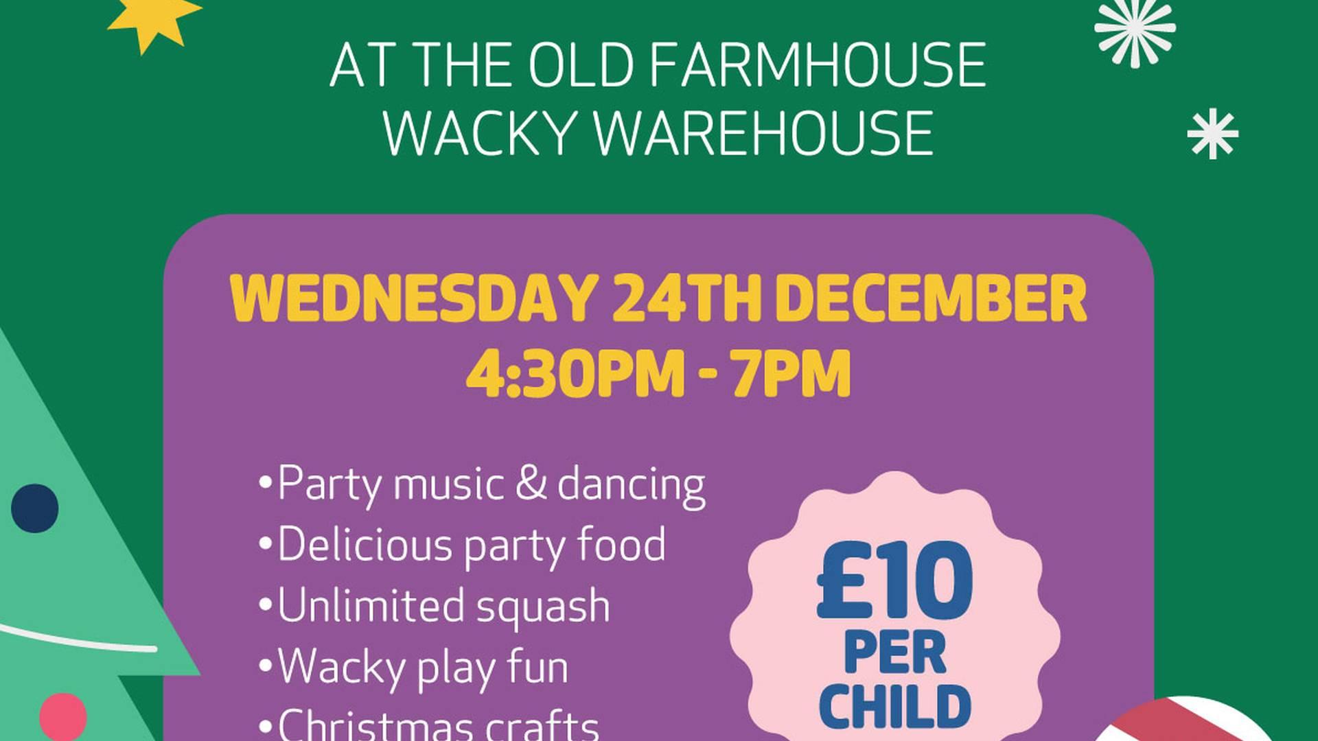 Wacky Christmas Eve PJ Party photo