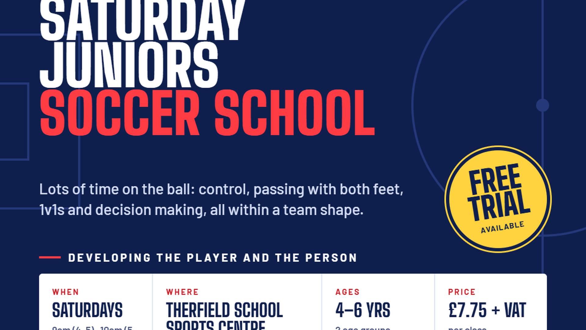 Saturday Juniors Football Classes photo