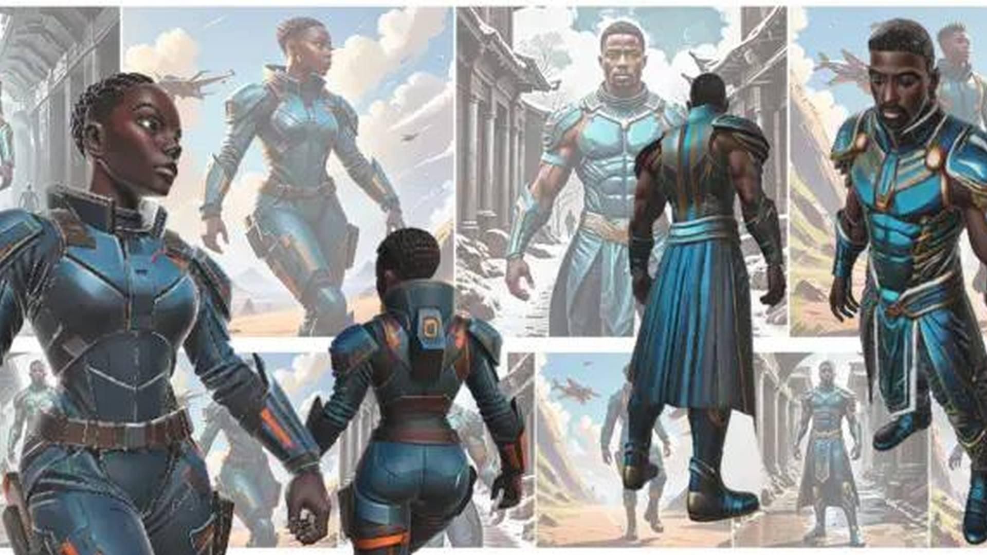 Bringing Black Legends To Life, 10-13 Yrs photo