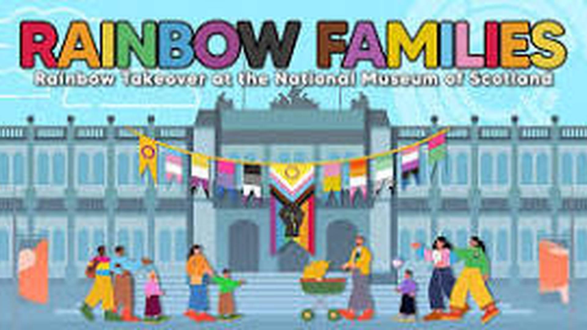 Rainbow Families: Rainbow Takeover at the National Museum of Scotland photo