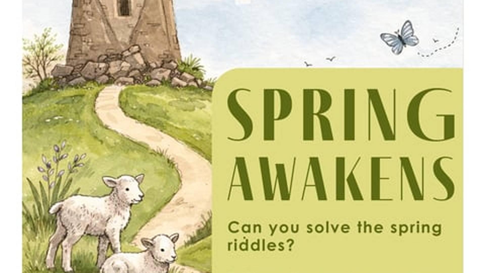 Spring Awakens Trail At Goodrich Castle photo