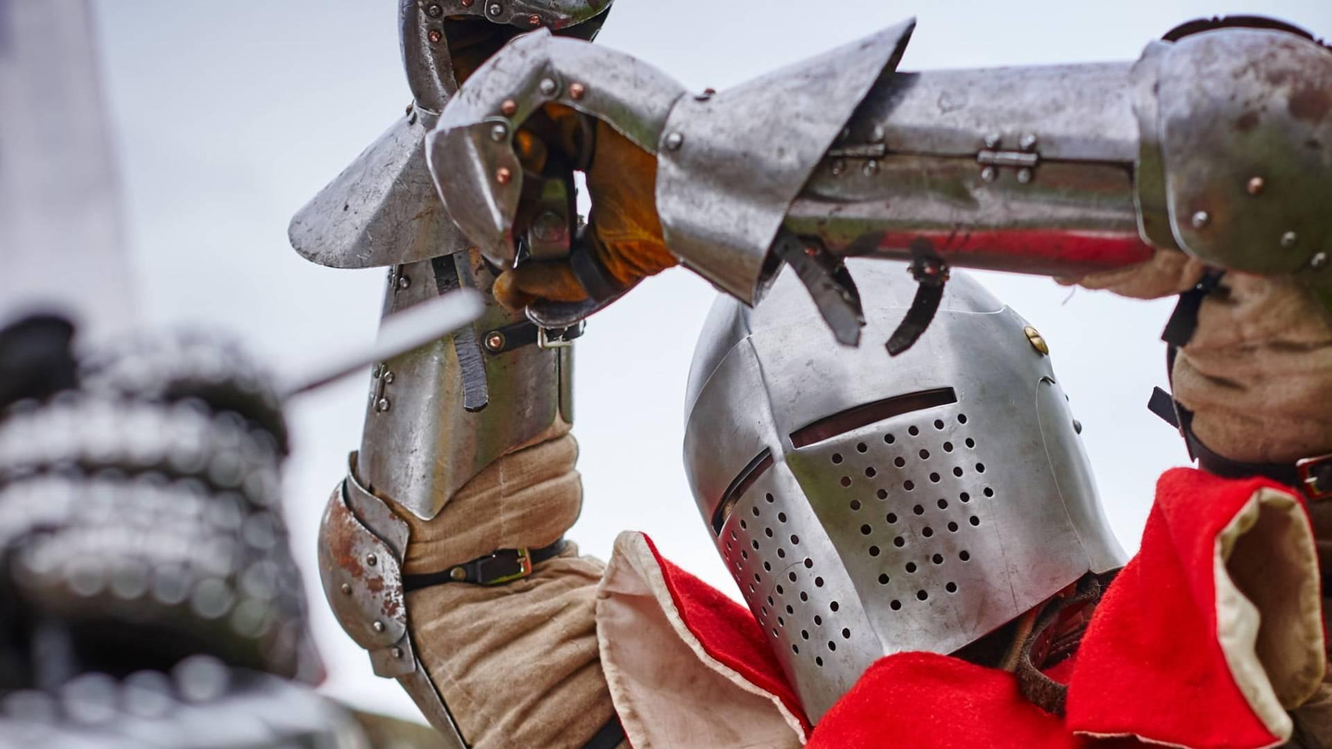 Knights' Tournament At Framlingham Castle photo