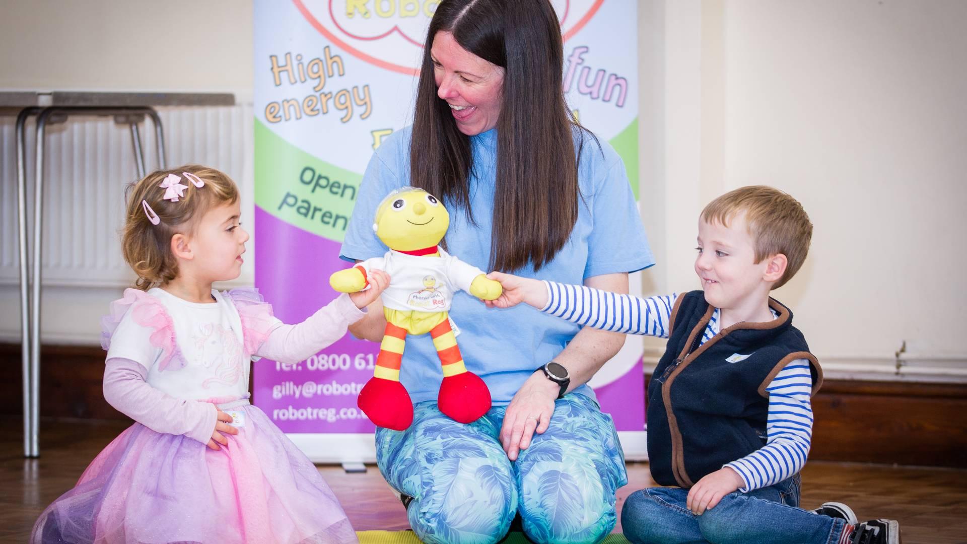 Minis Phonics with Robot Reg Lymm photo