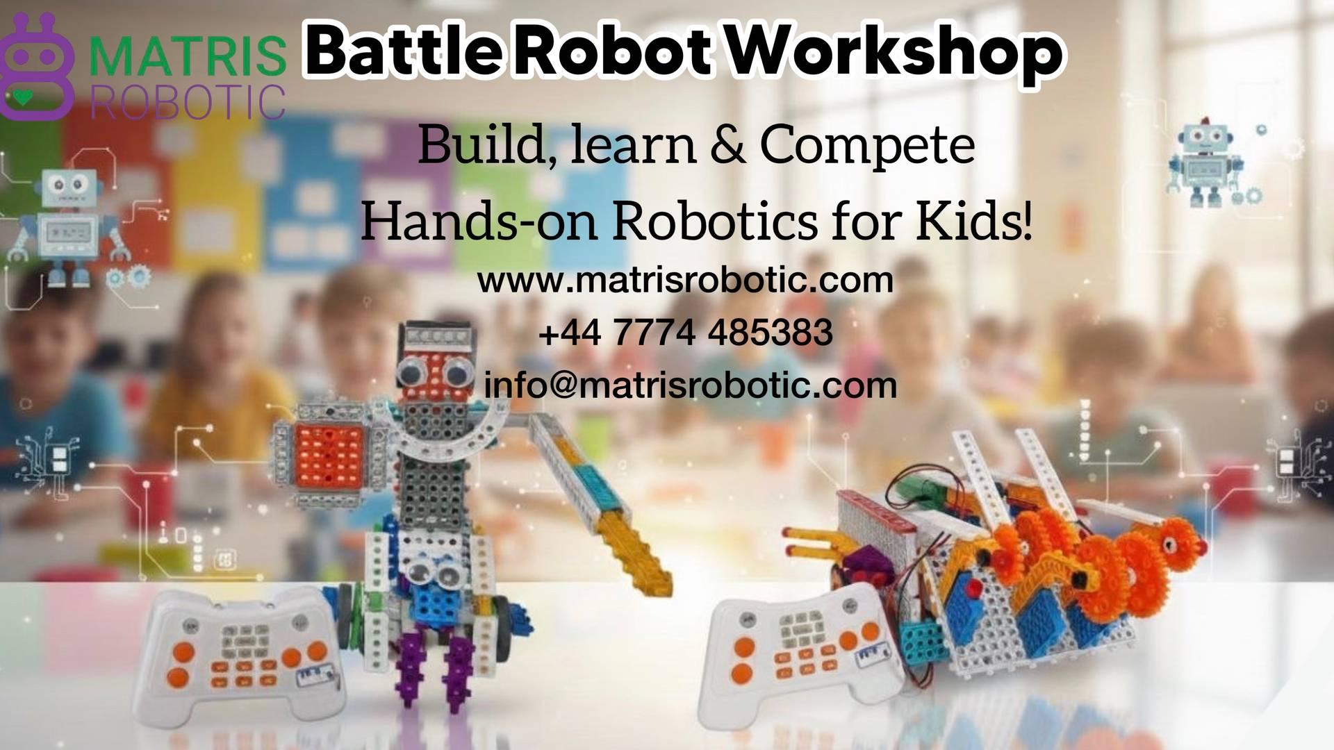 Battle Robot Workshop: Build, Learn, Compete photo