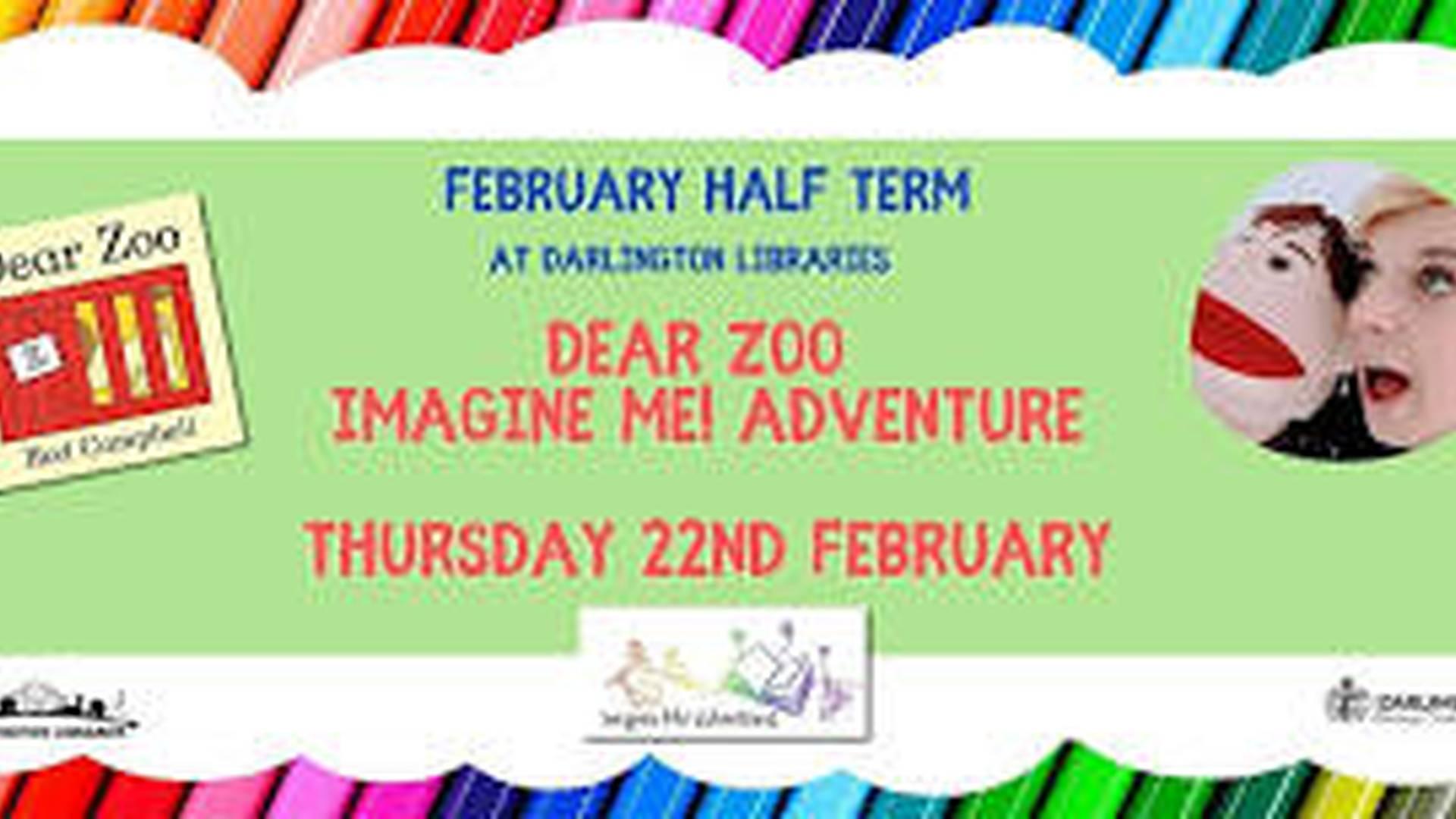Darlington Libraries: Dear Zoo Adventure - Thu 22nd Feb-1pm @Darlington photo