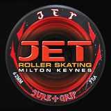 Jet roller skating Milton Keynes logo