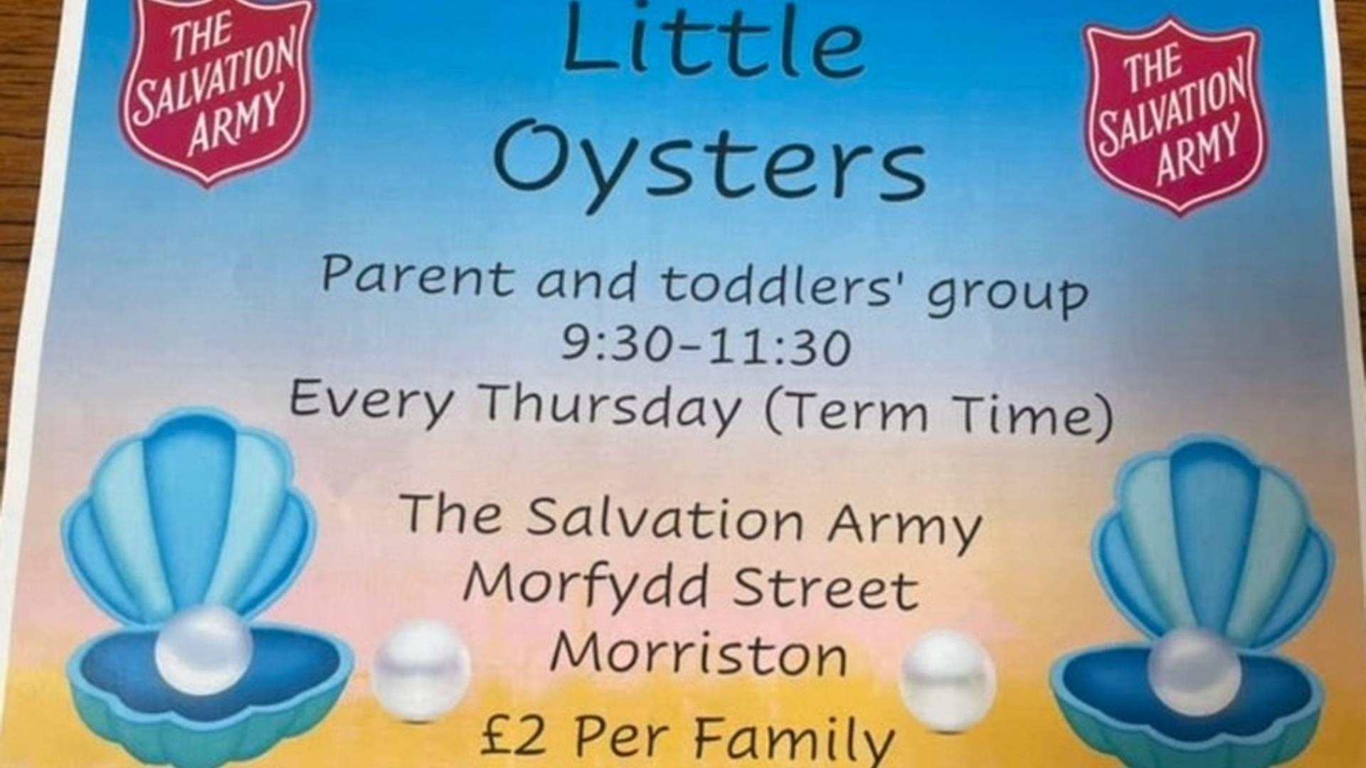 Little Oysters parent and toddler group photo