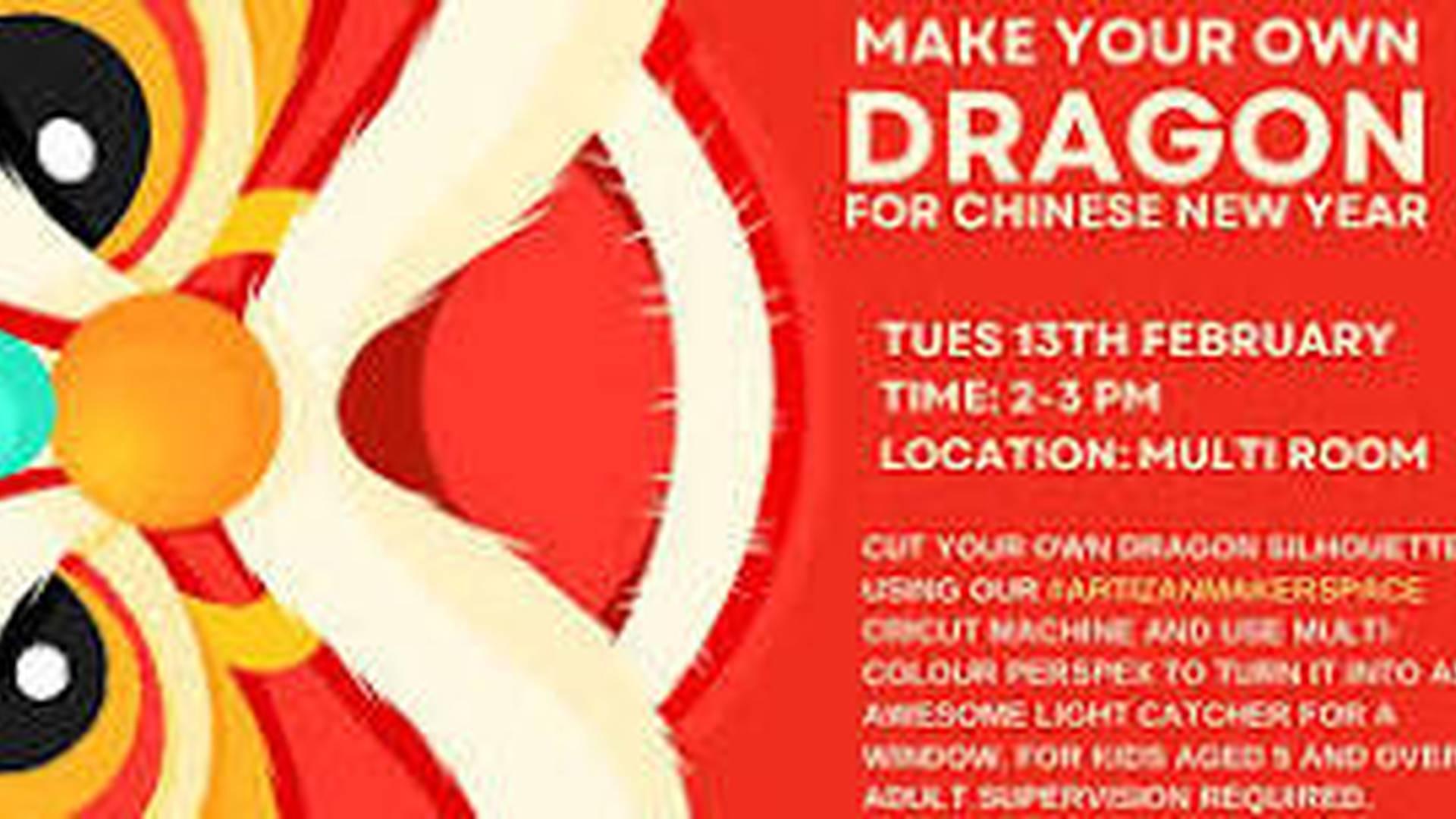 Half Term Children's Event - Make Your Own Dragon For Chinese New Year! photo