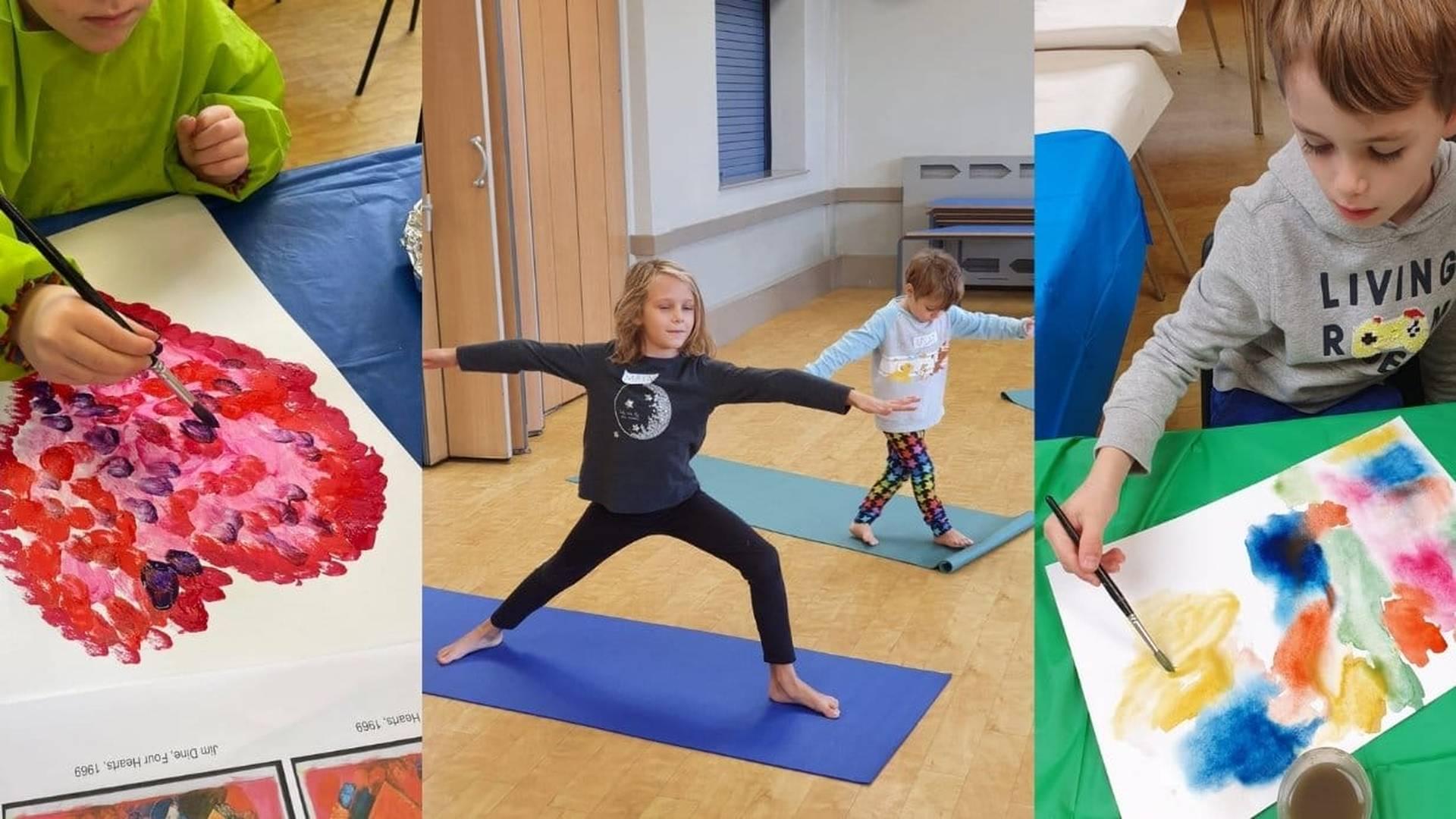 Camp Create: Yoga & Art photo