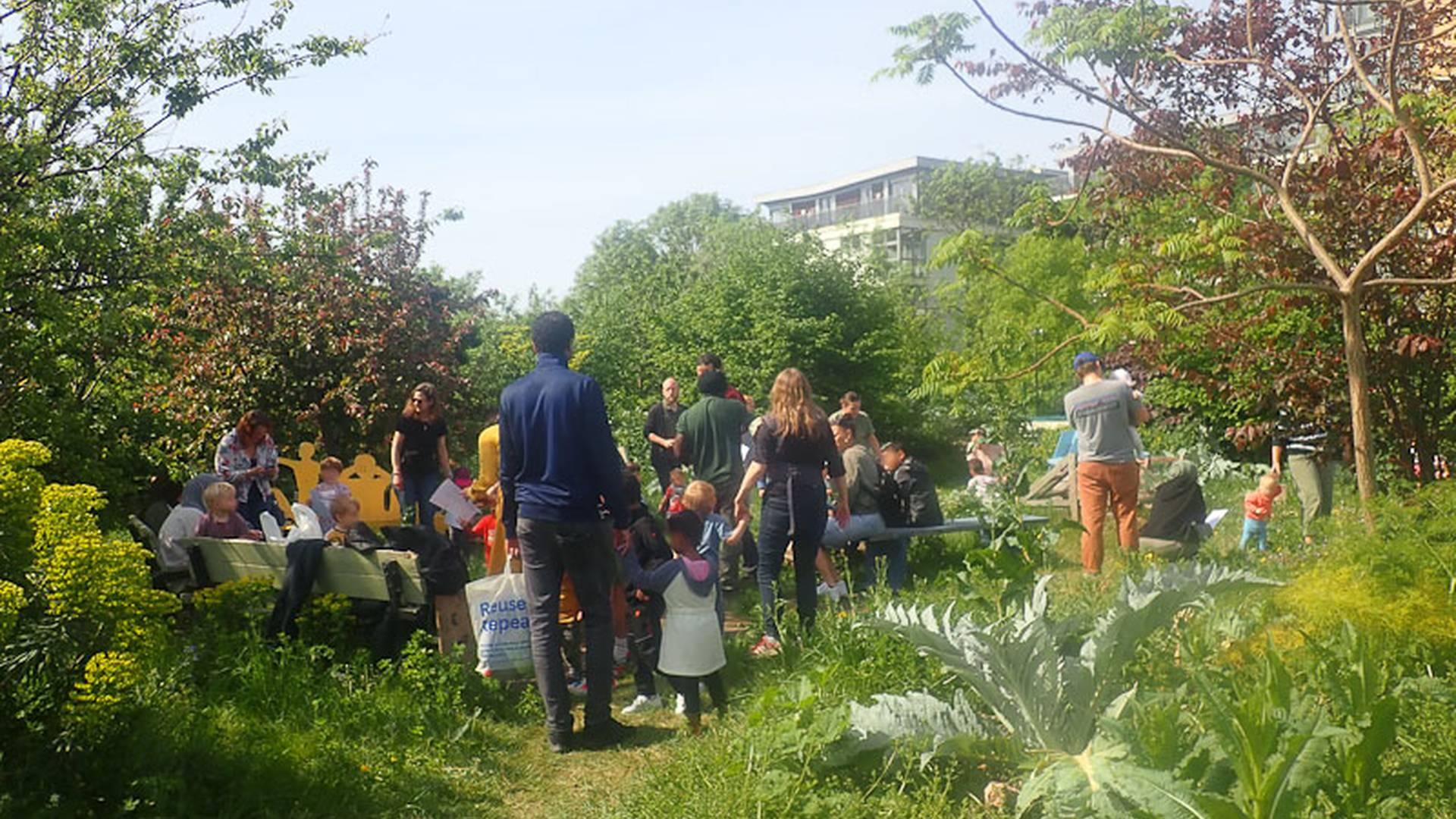 Free Family Forest School at Glengall Wharf Garden photo